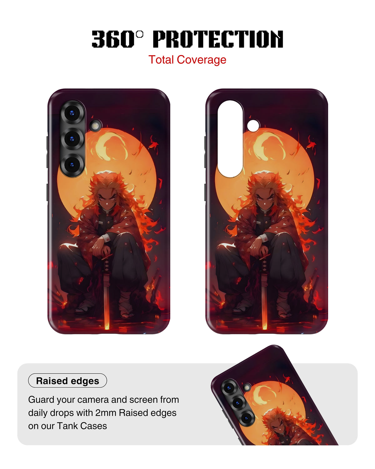 Samsung Galaxy S25 Tank Case | Anime (Rengoku)