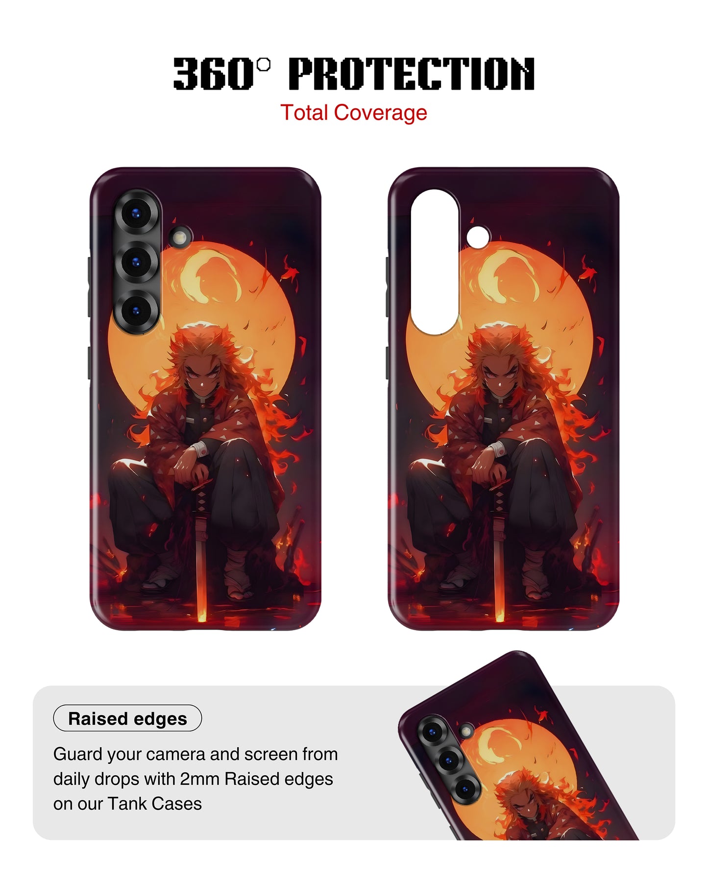 Samsung Galaxy S25 Tank Case | Anime (Rengoku)