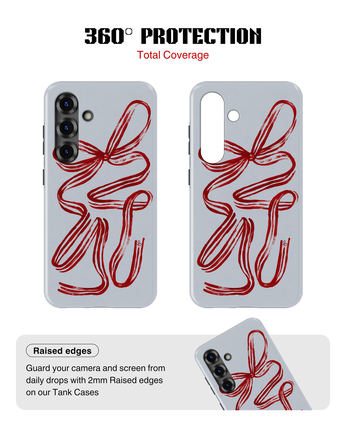 Samsung Galaxy S25 Tank Case | Girls Aesthetics (Ribbon Muse)
