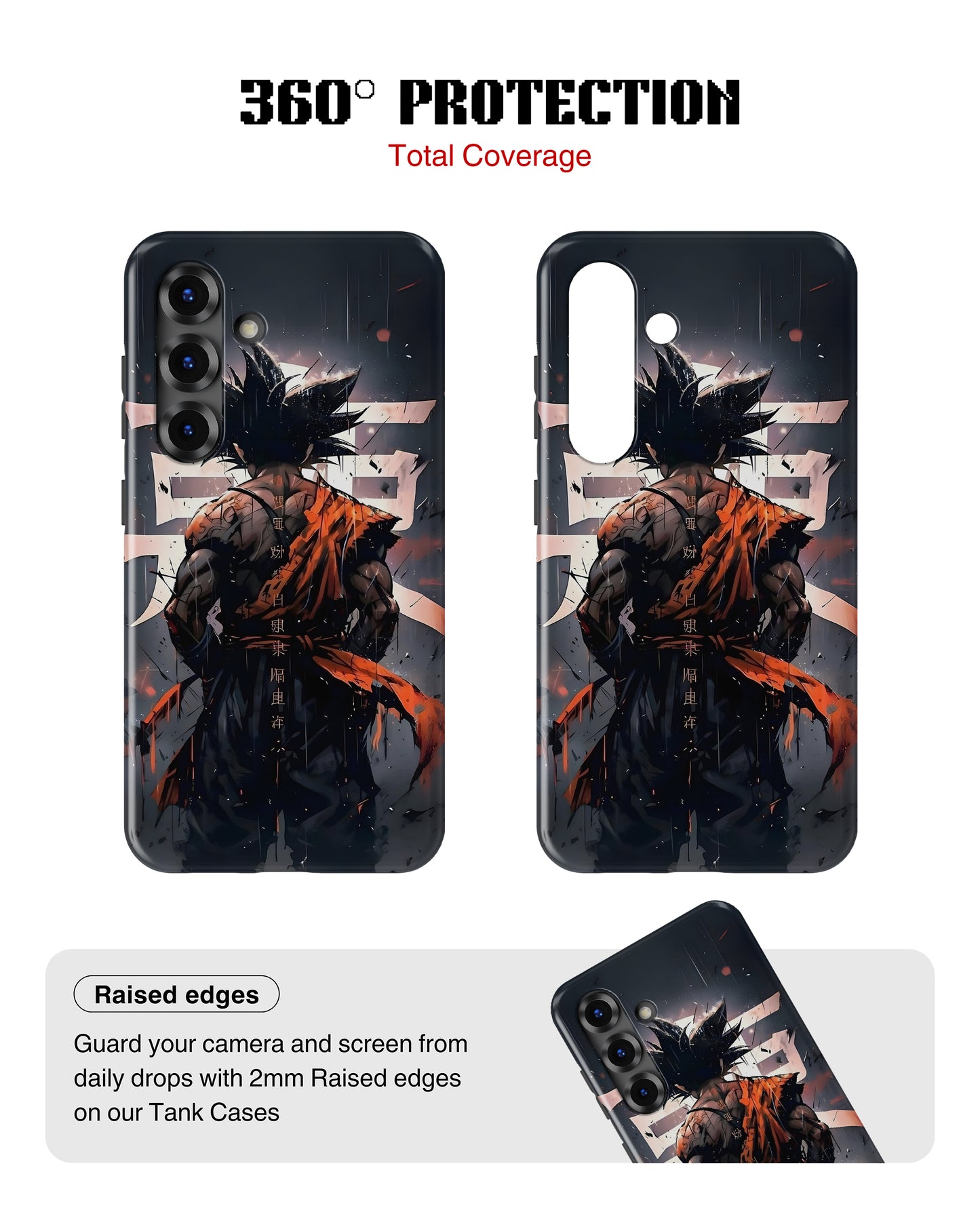 Samsung Galaxy S25 Tank Case | Anime (Saiyan Resolve)