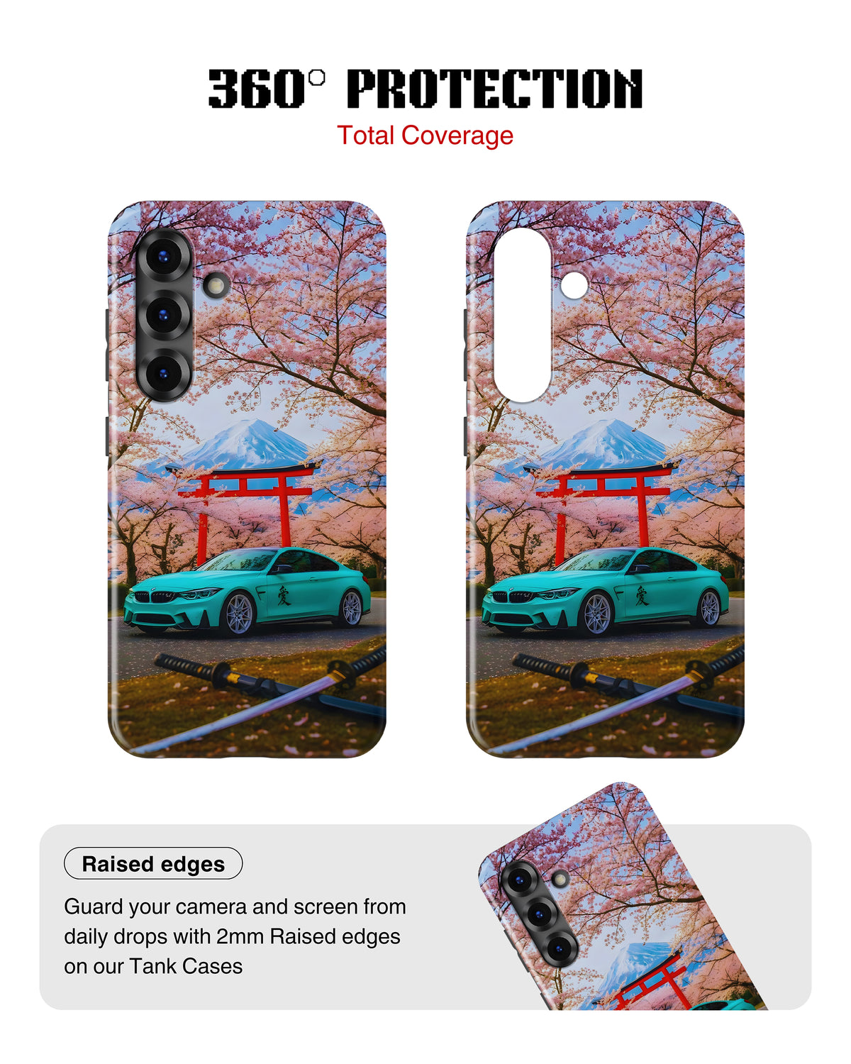 Samsung Galaxy S26 Tank Case | Sports Car (Sakura Run)