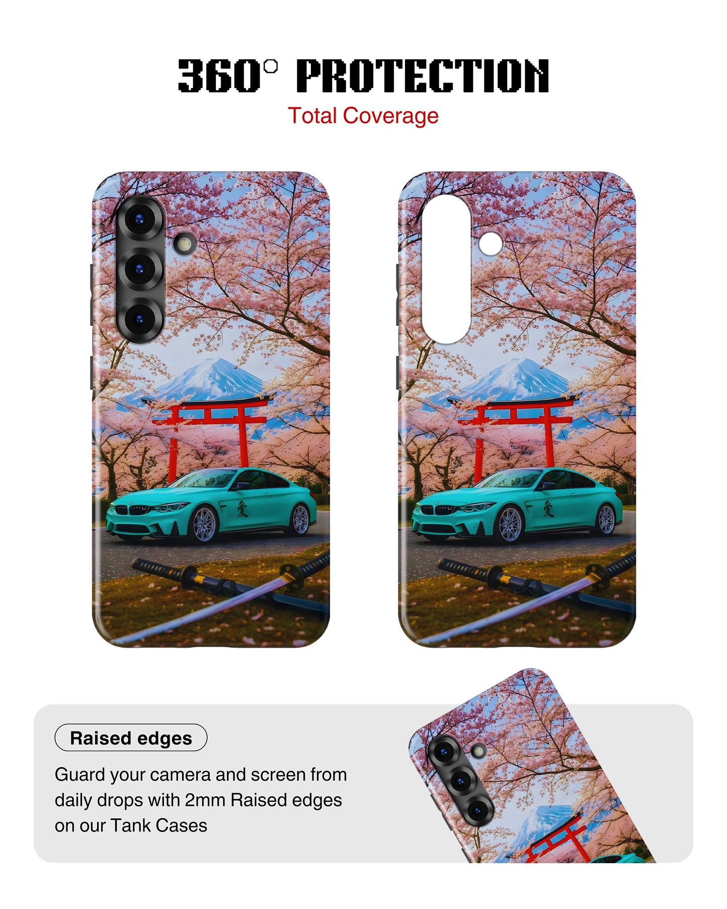 Samsung Galaxy S26 Tank Case | Sports Car (Sakura Run)