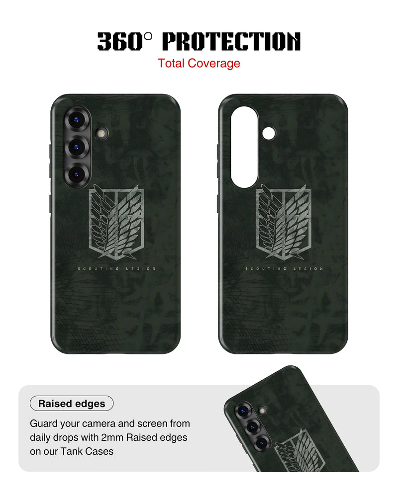 Samsung Galaxy S26 Tank Case | Anime (Scouting Wings)