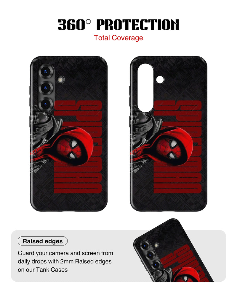 Samsung Galaxy S25 Tank Case | Superhero (Shadow Mask)