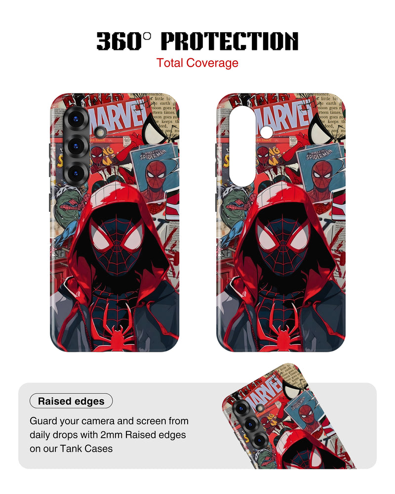 Samsung Galaxy S25 Tank Case | Superhero (Spider Noir)