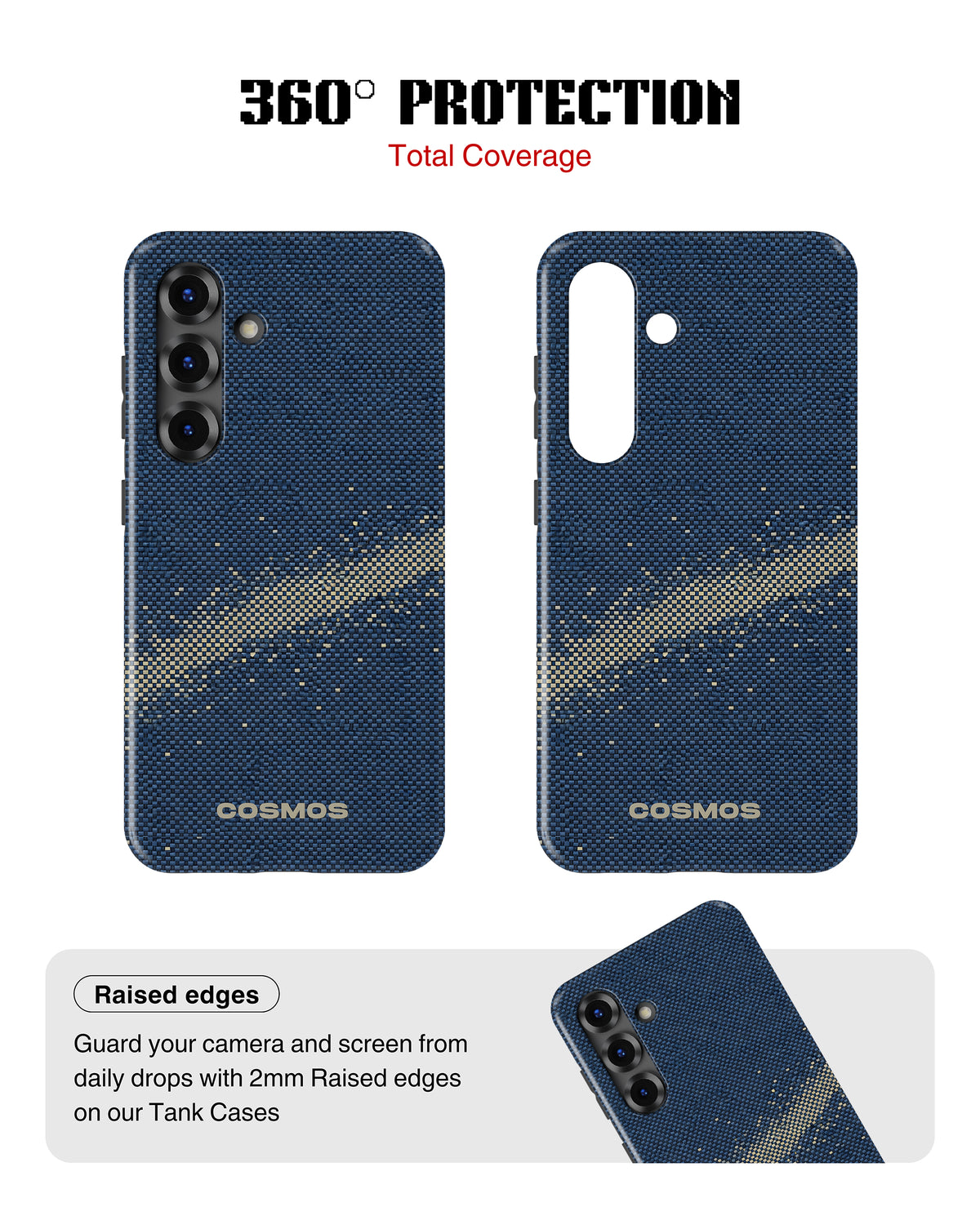 Samsung Galaxy S25 Tank Case | Textures (Star Drift)