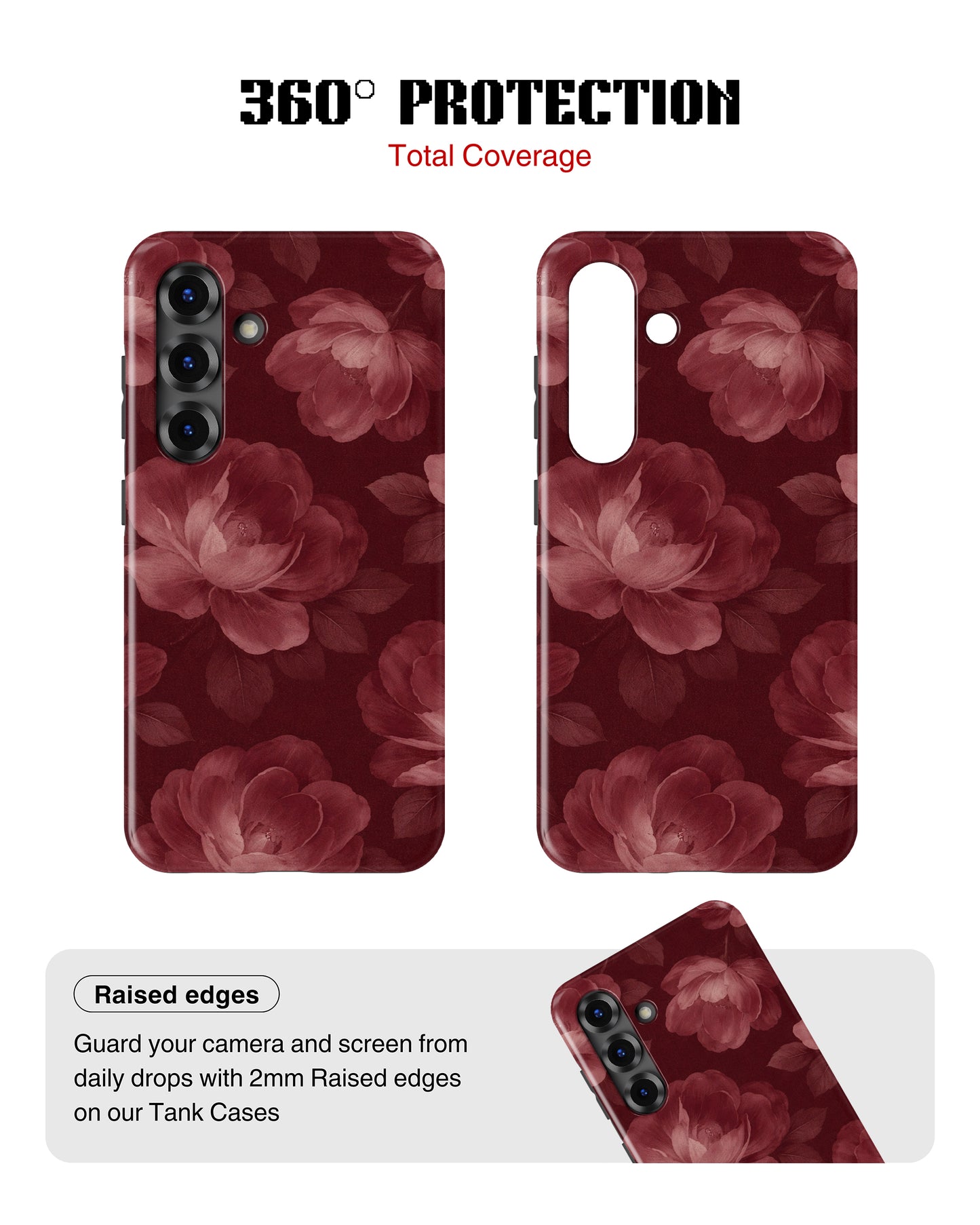 Samsung Galaxy S26 Tank Case | Girls Aesthetics (Velvet Bloom)