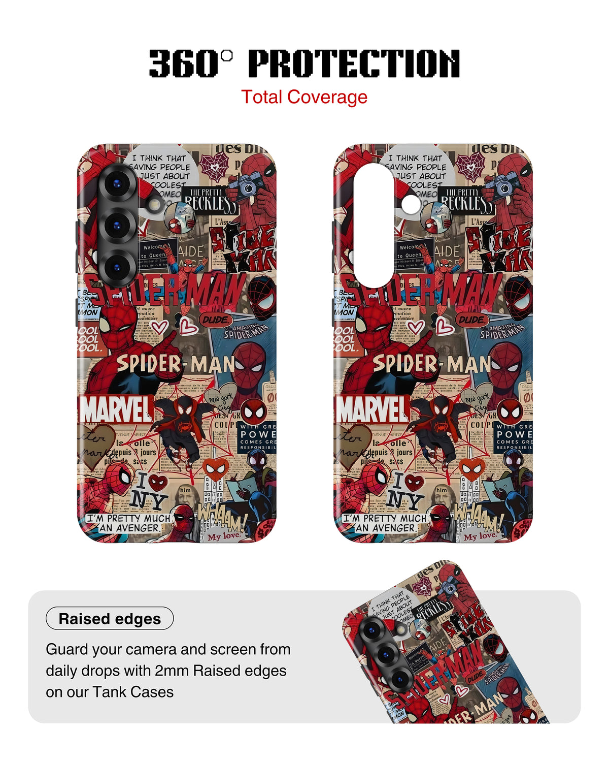 Samsung Galaxy S25 Tank Case | Superhero (Web Diaries)