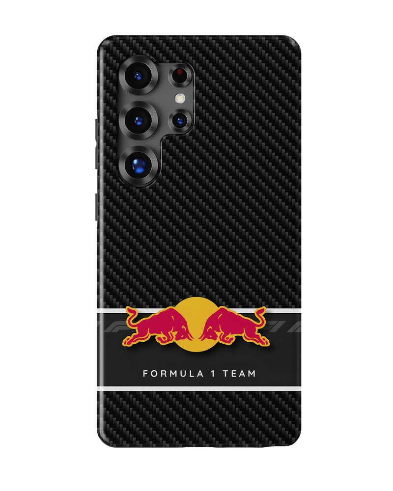 Samsung Galaxy S25 Ultra Tank Case | Formula 1 (Carbon Redbull)
