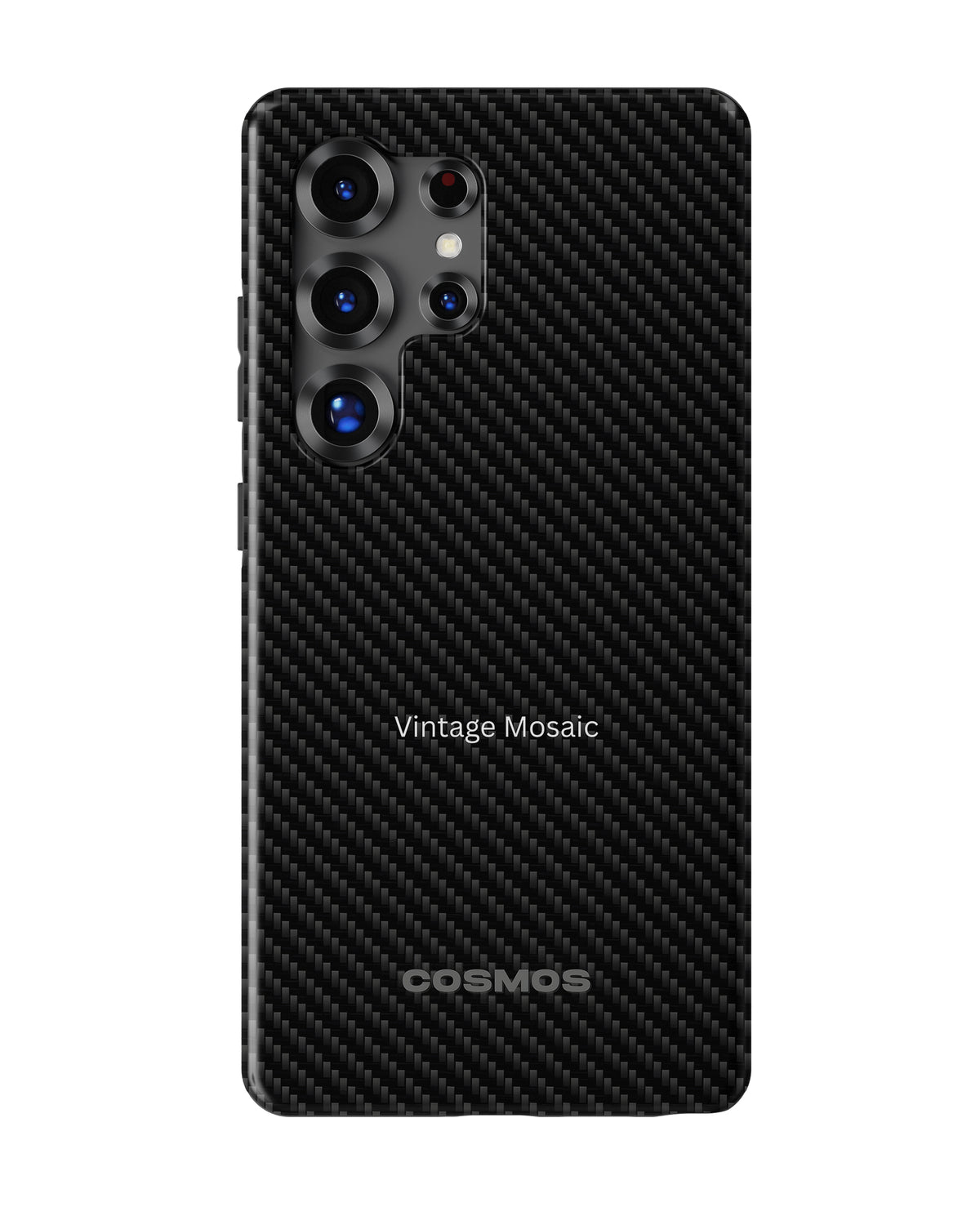 Samsung Galaxy S26 Ultra Tank Case | Textures (Carbon Weave)