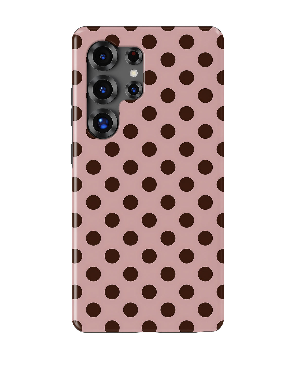 Samsung Galaxy S25 Ultra Tank Case | Girls Aesthetics (Choco Dots)