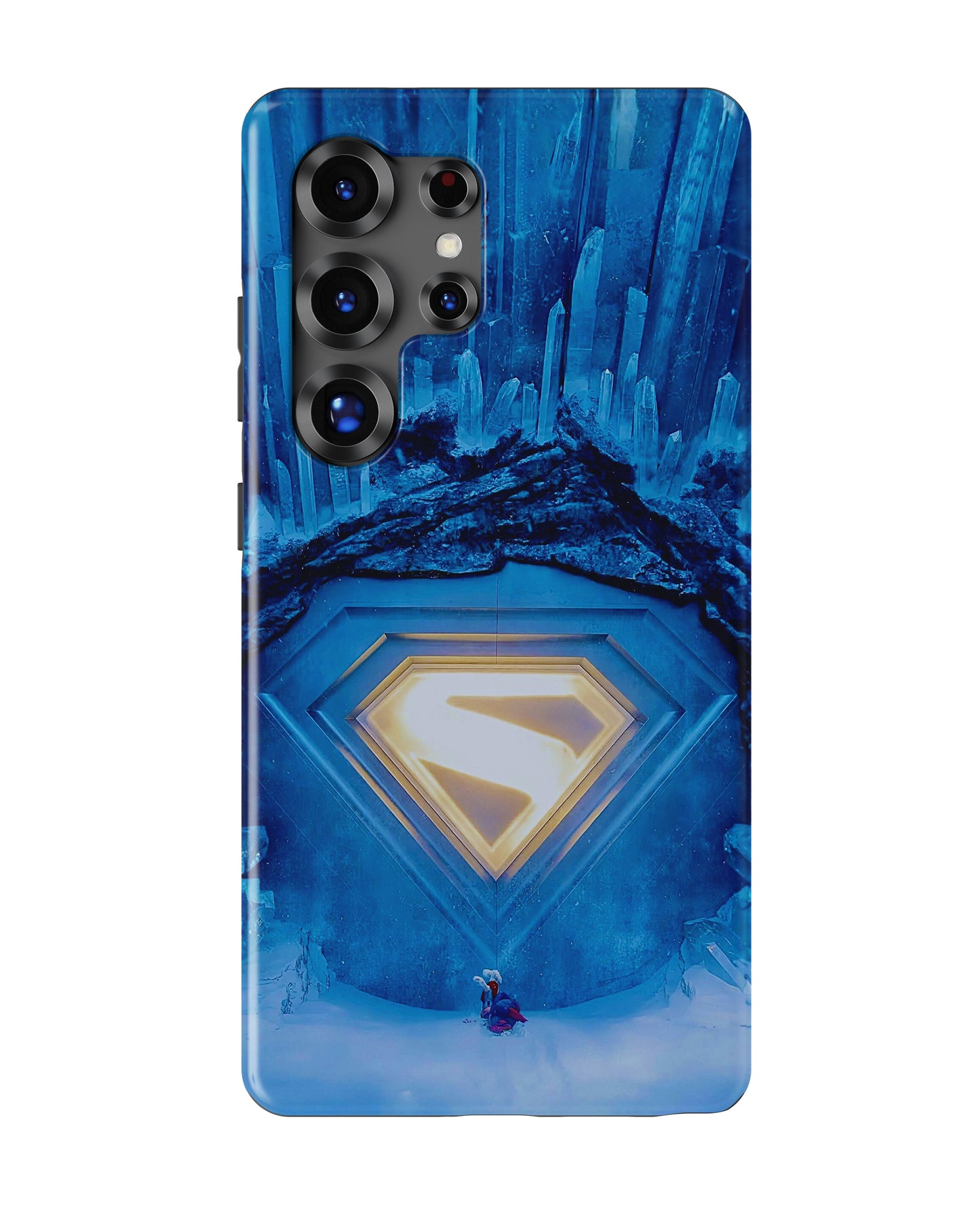 Samsung Galaxy S25 Ultra Tank Case | Superhero (Crystal Fortress)