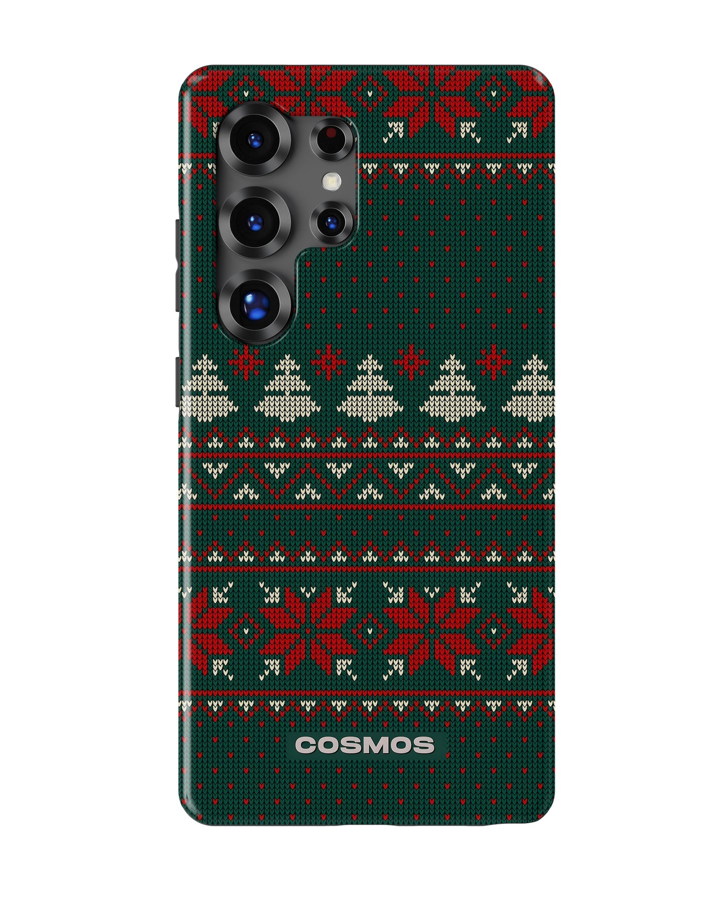 Samsung Galaxy S25 Ultra Tank Case | Textures (Evergreen Knit)