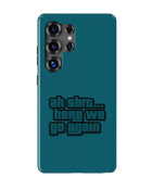 Samsung Galaxy S25 Ultra Tank Case | Modernism (Here We Go)
