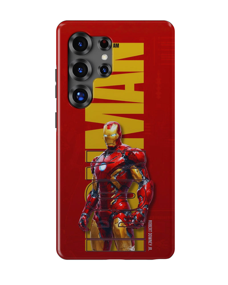 Samsung Galaxy S25 Ultra Tank Case | Superhero (Iron Ascend)