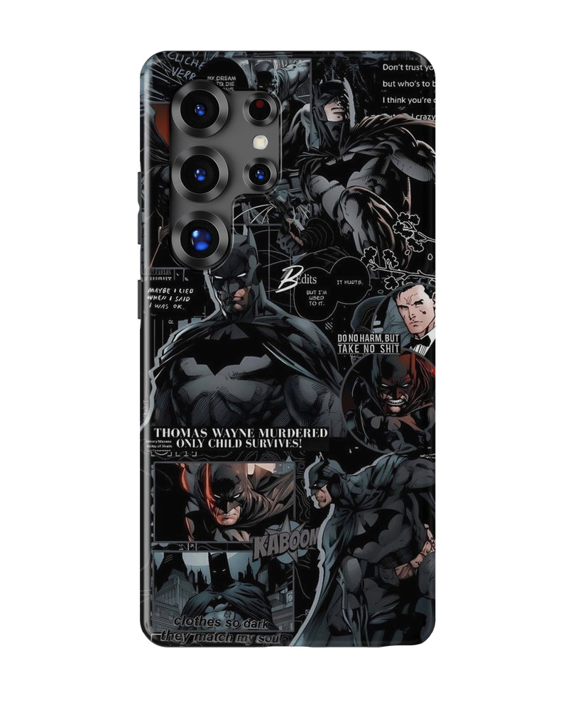 Samsung Galaxy S25 Ultra Tank Case | Superhero (Knightfall)