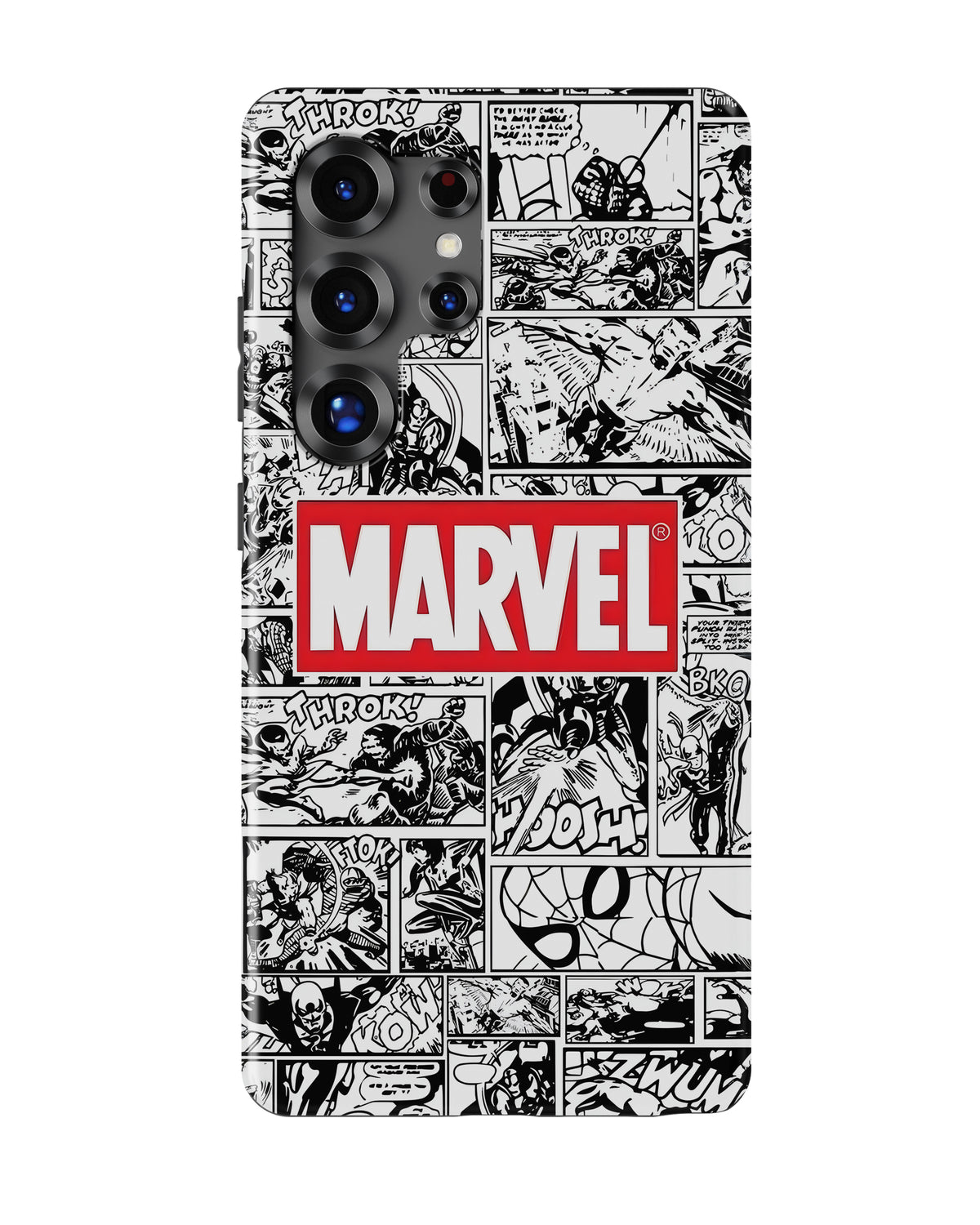 Samsung Galaxy S26 Ultra Tank Case | Superhero (Marvel Grid)