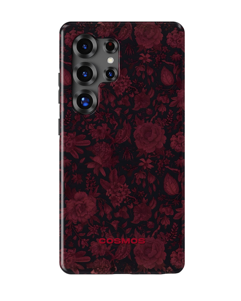 Samsung Galaxy S25 Ultra Tank Case | Textures (Midnight Rose)