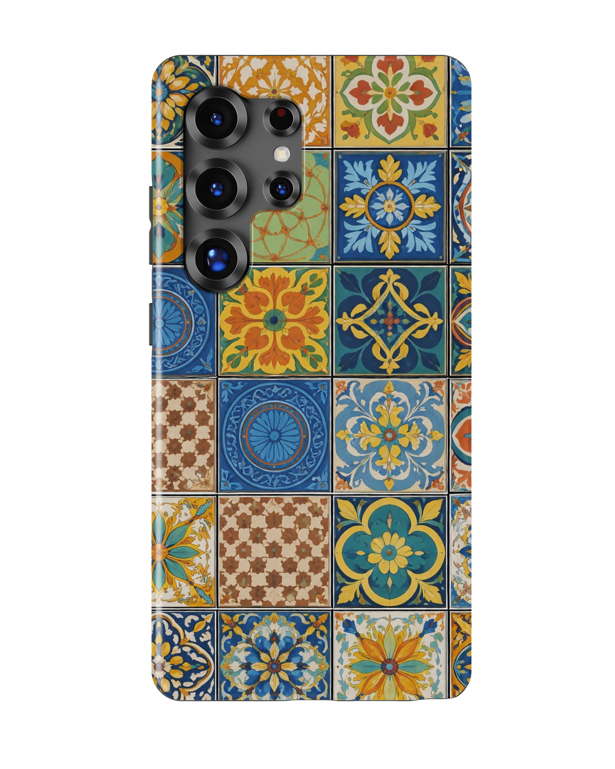 Samsung Galaxy S26 Ultra Tank Case | Girls Aesthetics (Moroccan Tiles)