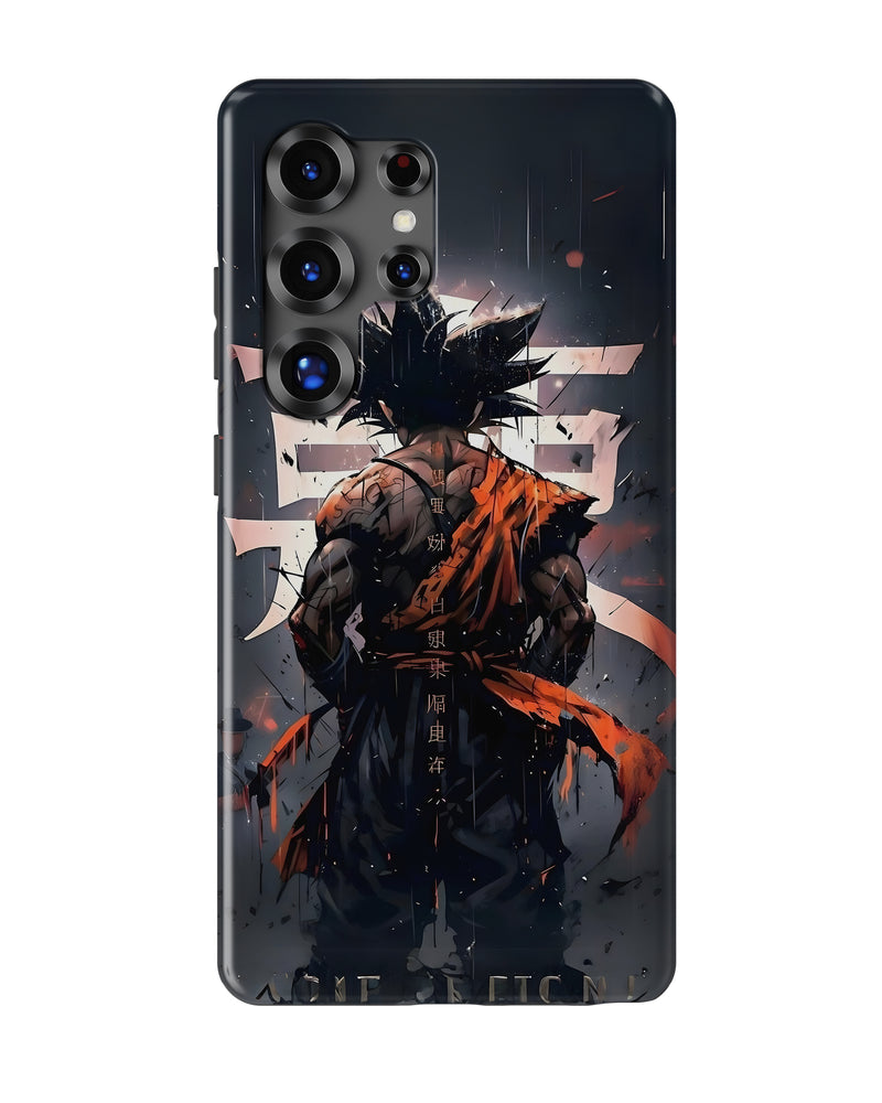 Samsung Galaxy S25 Ultra Tank Case | Anime (Saiyan Resolve)