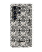 Samsung Galaxy S25 Ultra Tank Case | Textures (Vintage Mosaic)