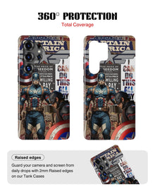Samsung Galaxy S26 Ultra Tank Case | Superhero (Captain America Originals)