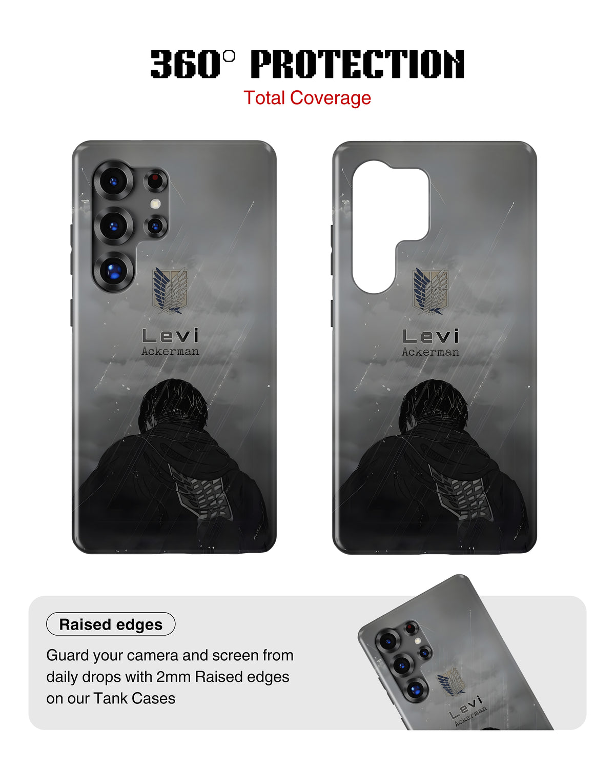 Samsung Galaxy S26 Ultra Tank Case | Anime (Captain Levi)