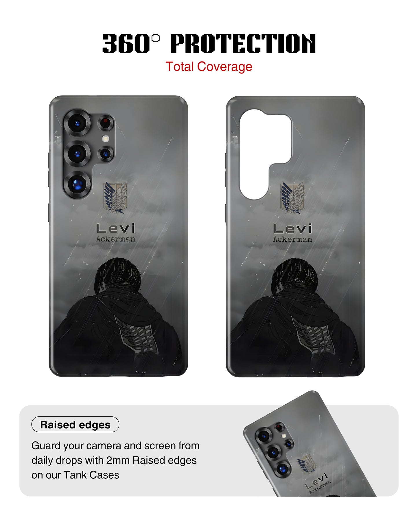 Samsung Galaxy S26 Ultra Tank Case | Anime (Captain Levi)