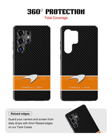 Samsung Galaxy S26 Ultra Tank Case | Formula 1 (Carbon McLaren)
