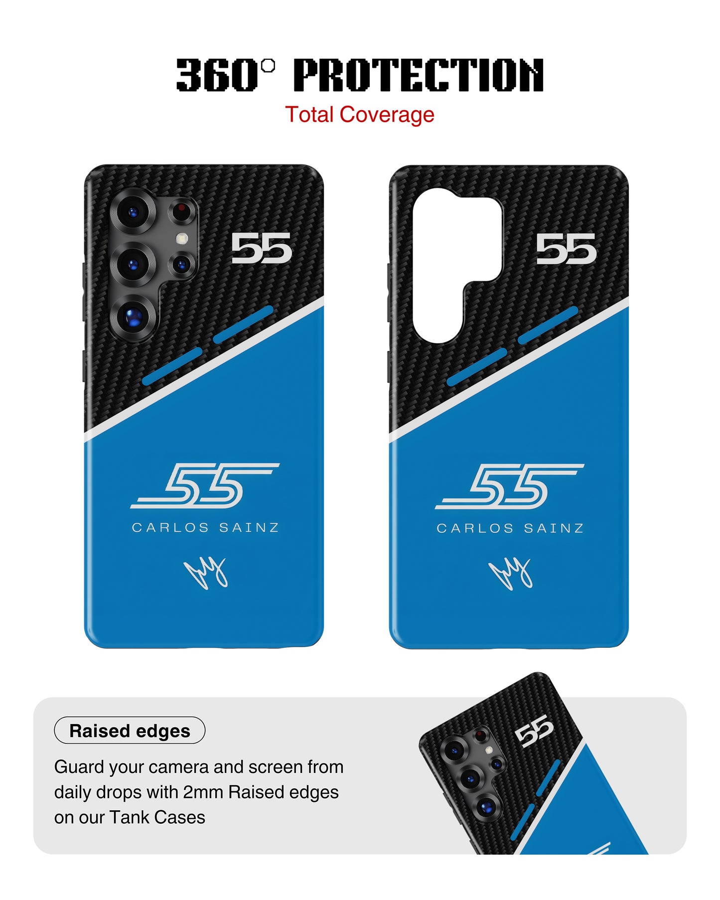 Samsung Galaxy S26 Ultra Tank Case | Formula 1 (Carlos Sainz)