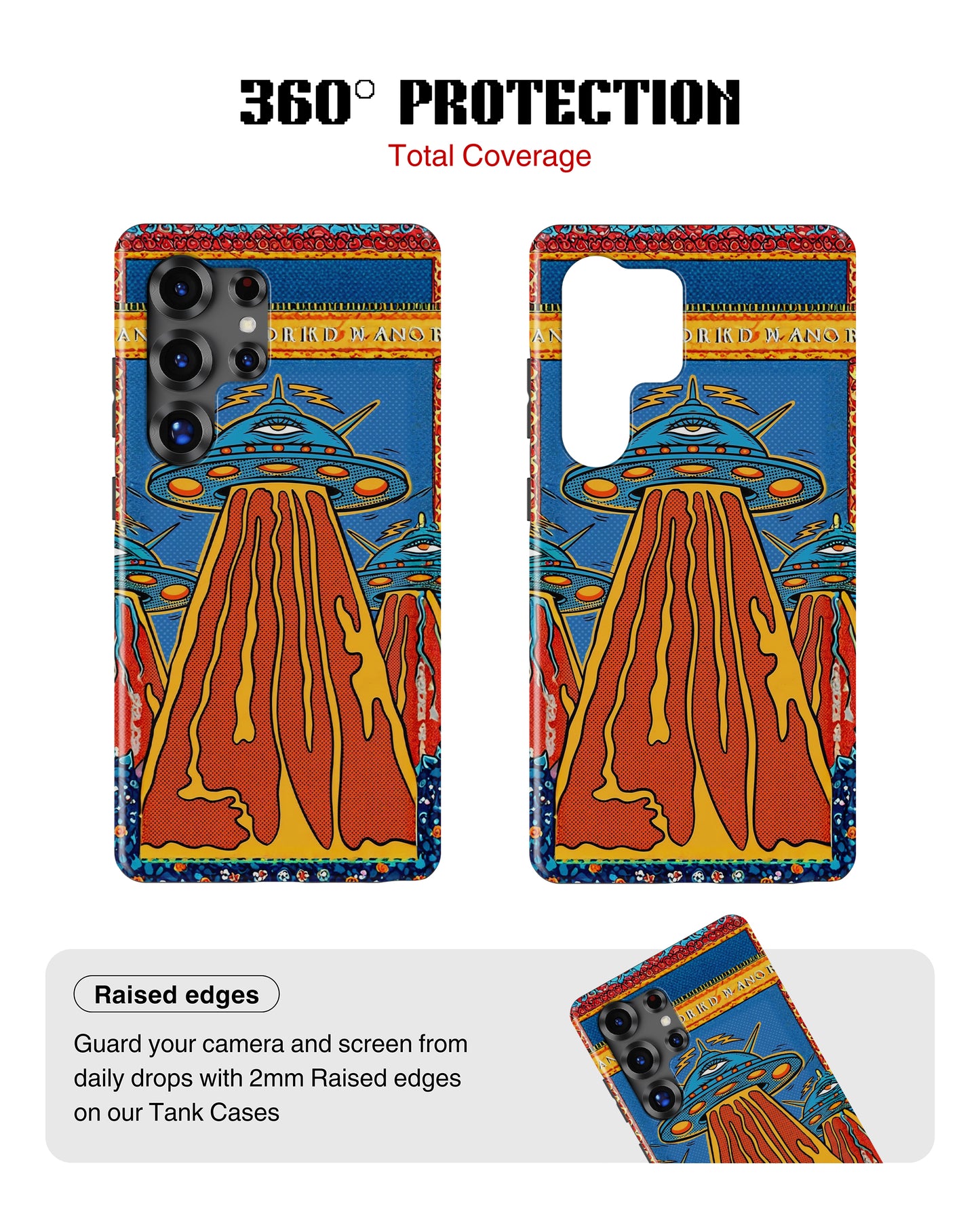 Samsung Galaxy S26 Ultra Tank Case | Modernism (Cosmic Invasion)