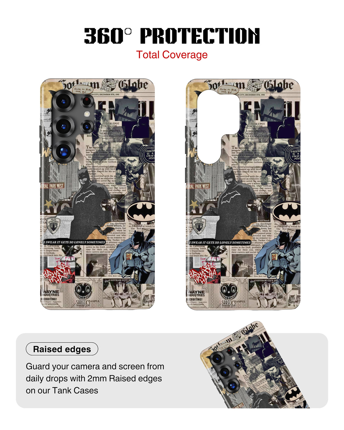Samsung Galaxy S26 Ultra Tank Case | Superhero (Dark Chronicle)