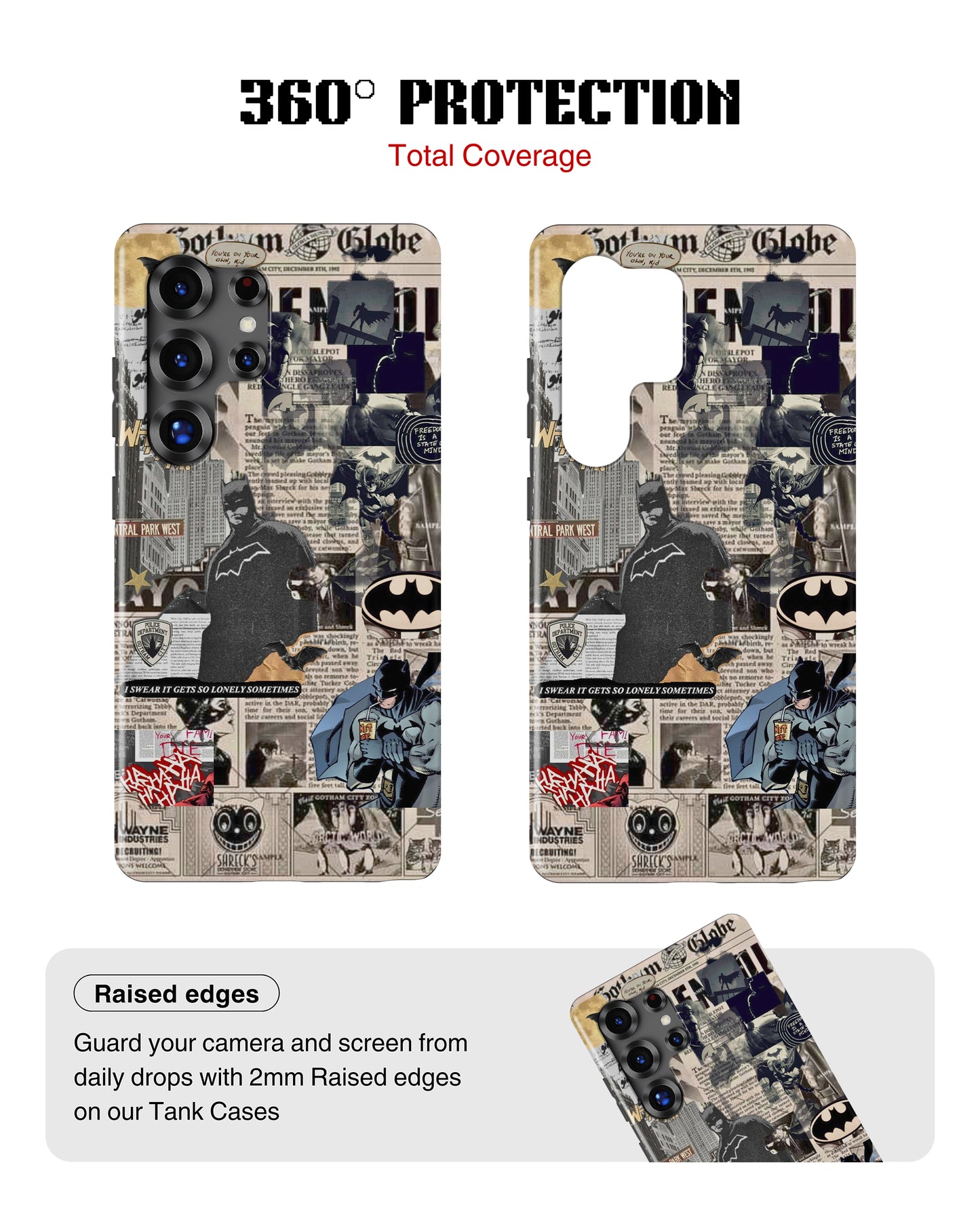 Samsung Galaxy S26 Ultra Tank Case | Superhero (Dark Chronicle)