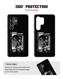 Samsung Galaxy S25 Ultra Tank Case | Anime (Eren Yeager)