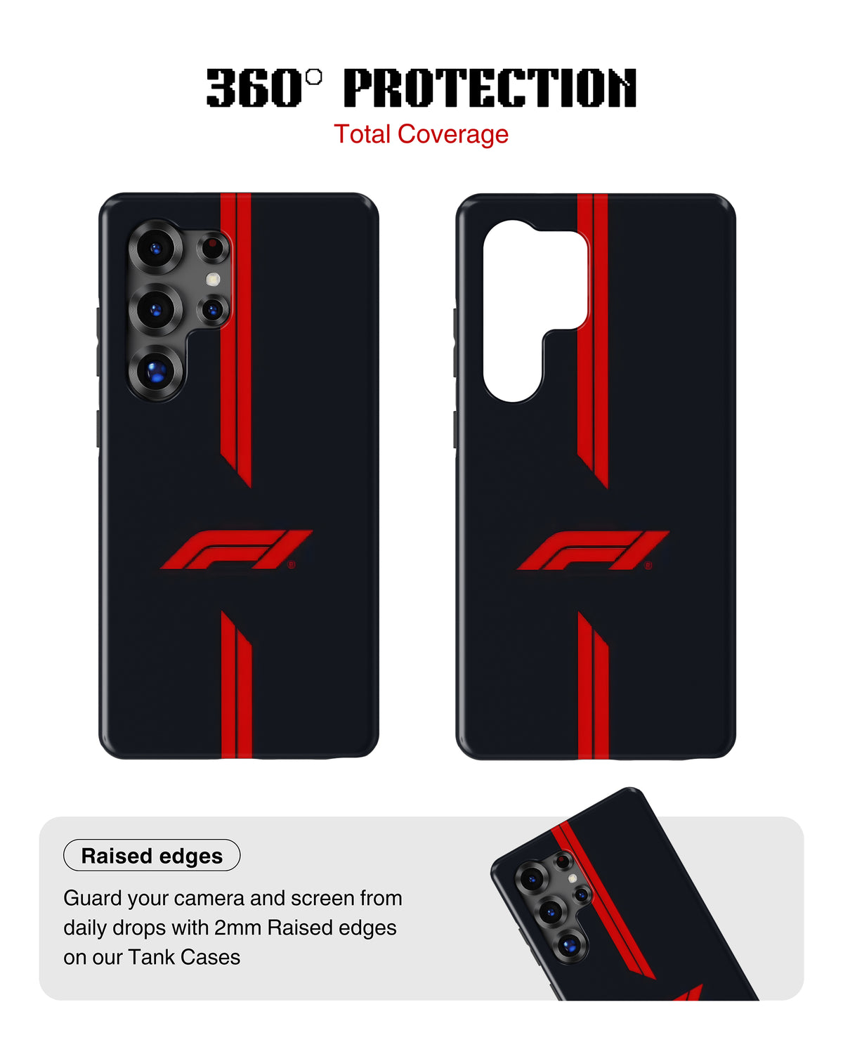 Samsung Galaxy S25 Ultra Tank Case | Formula 1 (F1 Grid)