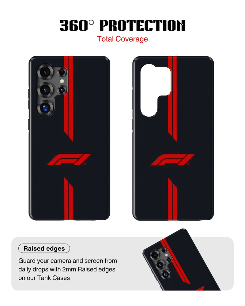 Samsung Galaxy S25 Ultra Tank Case | Formula 1 (F1 Grid)