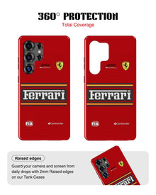 Samsung Galaxy S25 Ultra Tank Case | Formula 1 (Ferrari F1)