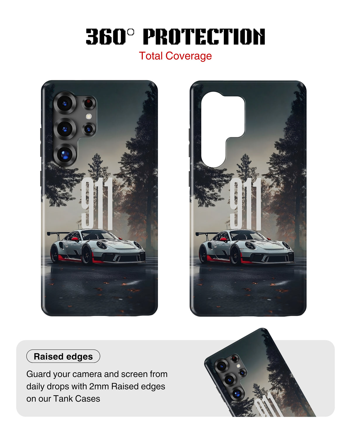 Samsung Galaxy S26 Ultra Tank Case | Sports Car (Forest Run)