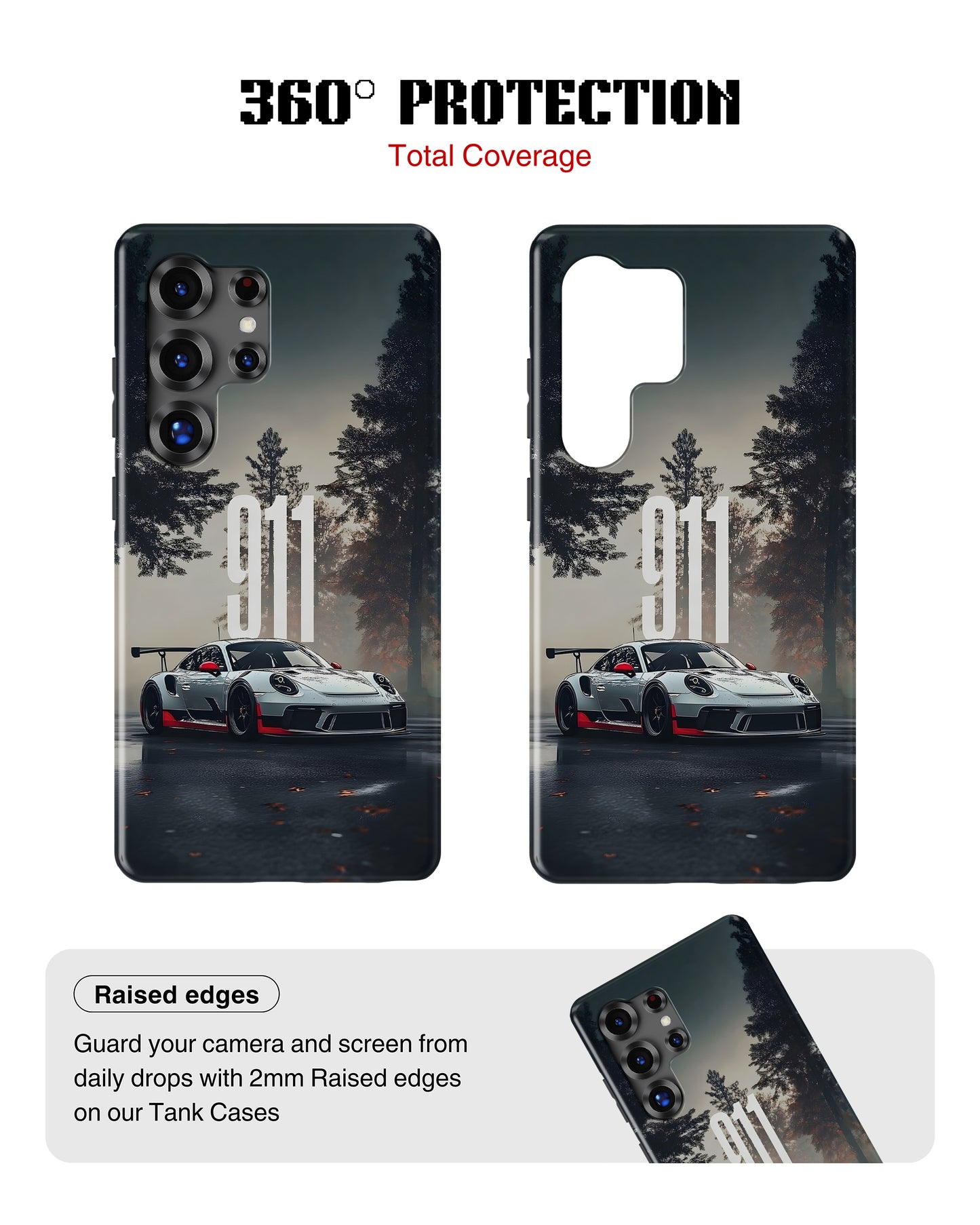 Samsung Galaxy S26 Ultra Tank Case | Sports Car (Forest Run)