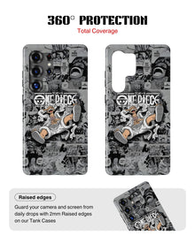 Samsung Galaxy S26 Ultra Tank Case | Anime (Gear 5 Luffy)