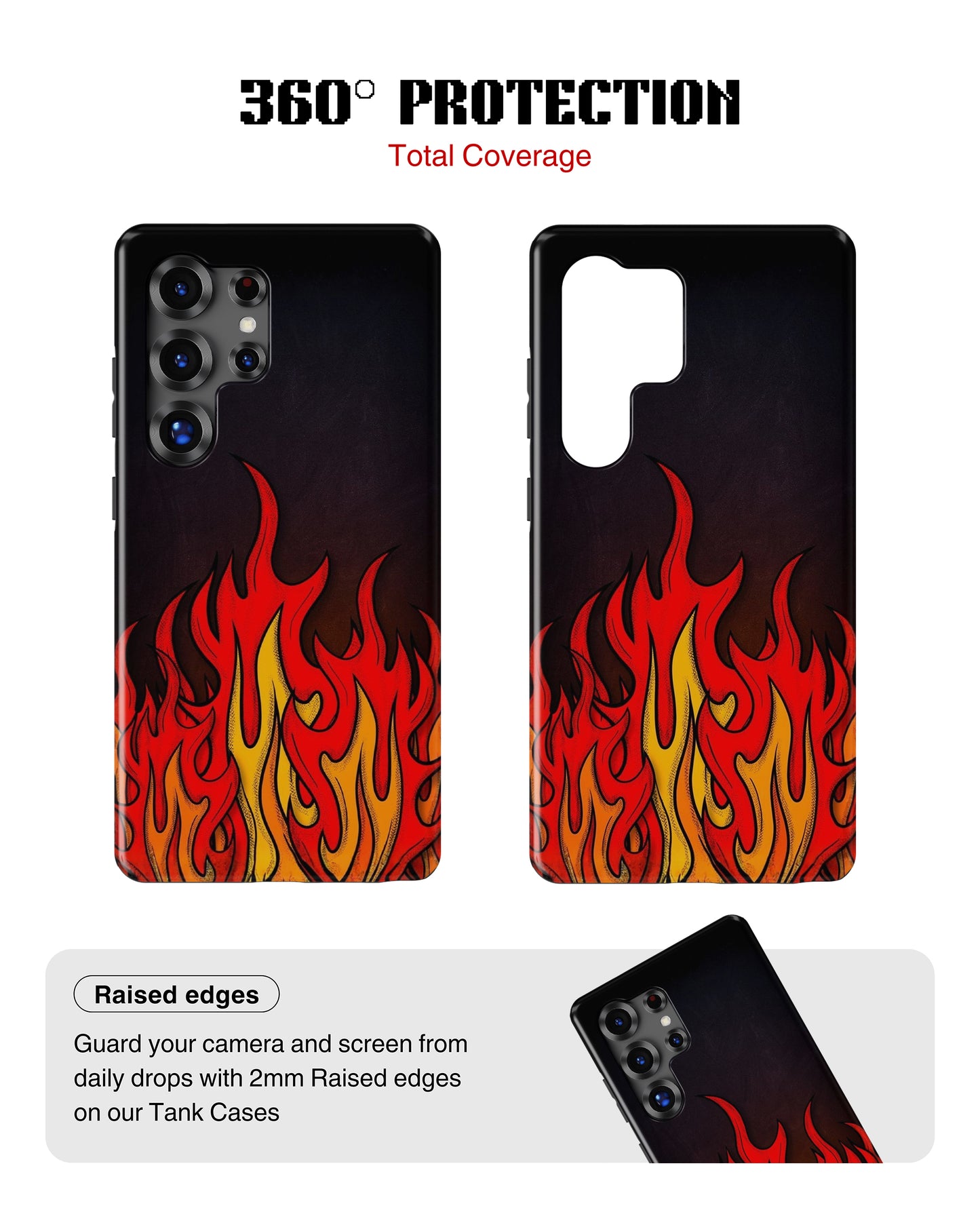 Samsung Galaxy S25 Ultra Tank Case | Modernism (Hellfire)