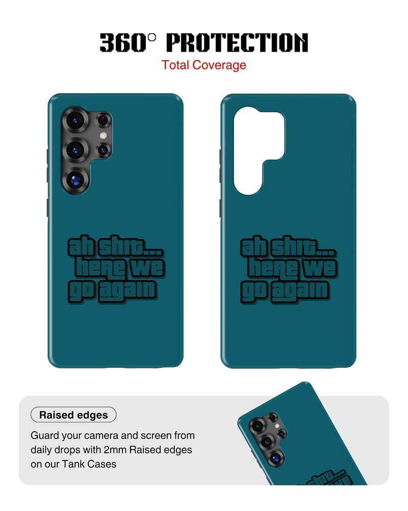 Samsung Galaxy S25 Ultra Tank Case | Modernism (Here We Go)