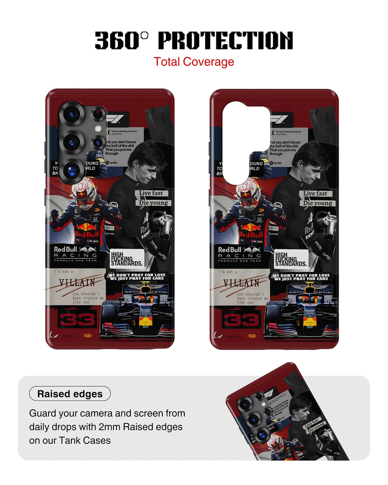 Samsung Galaxy S25 Ultra Tank Case | Formula 1 (Max Verstappen)