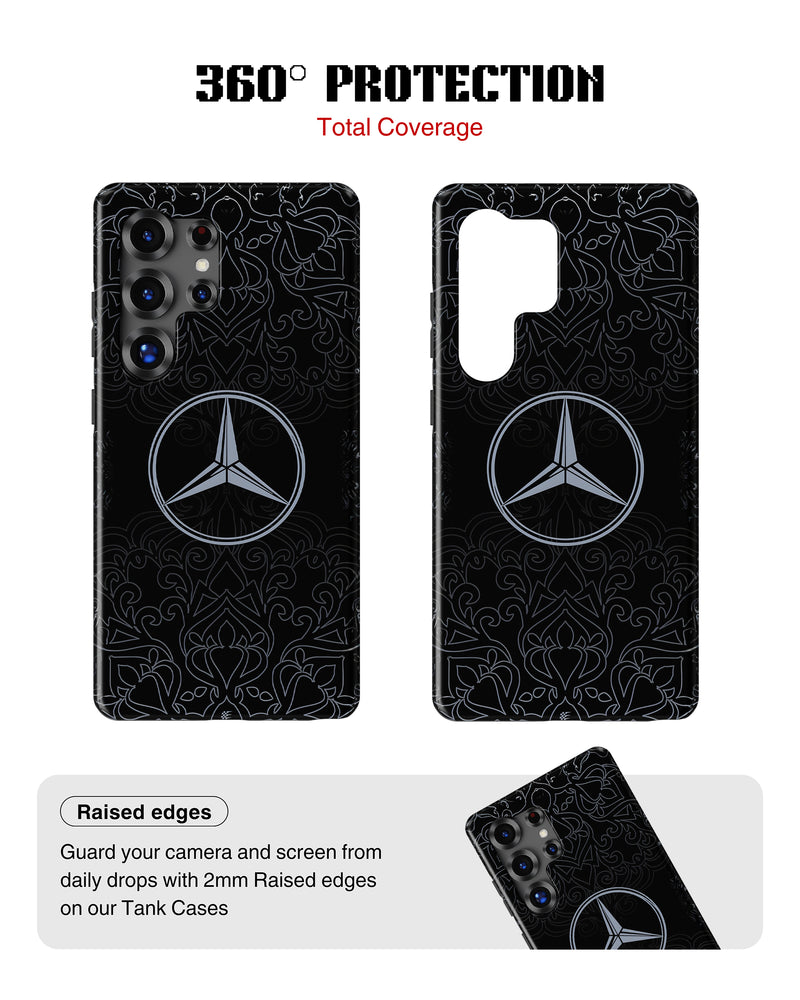 Samsung Galaxy S25 Ultra Tank Case | Sports Car (Mercedes Classics)