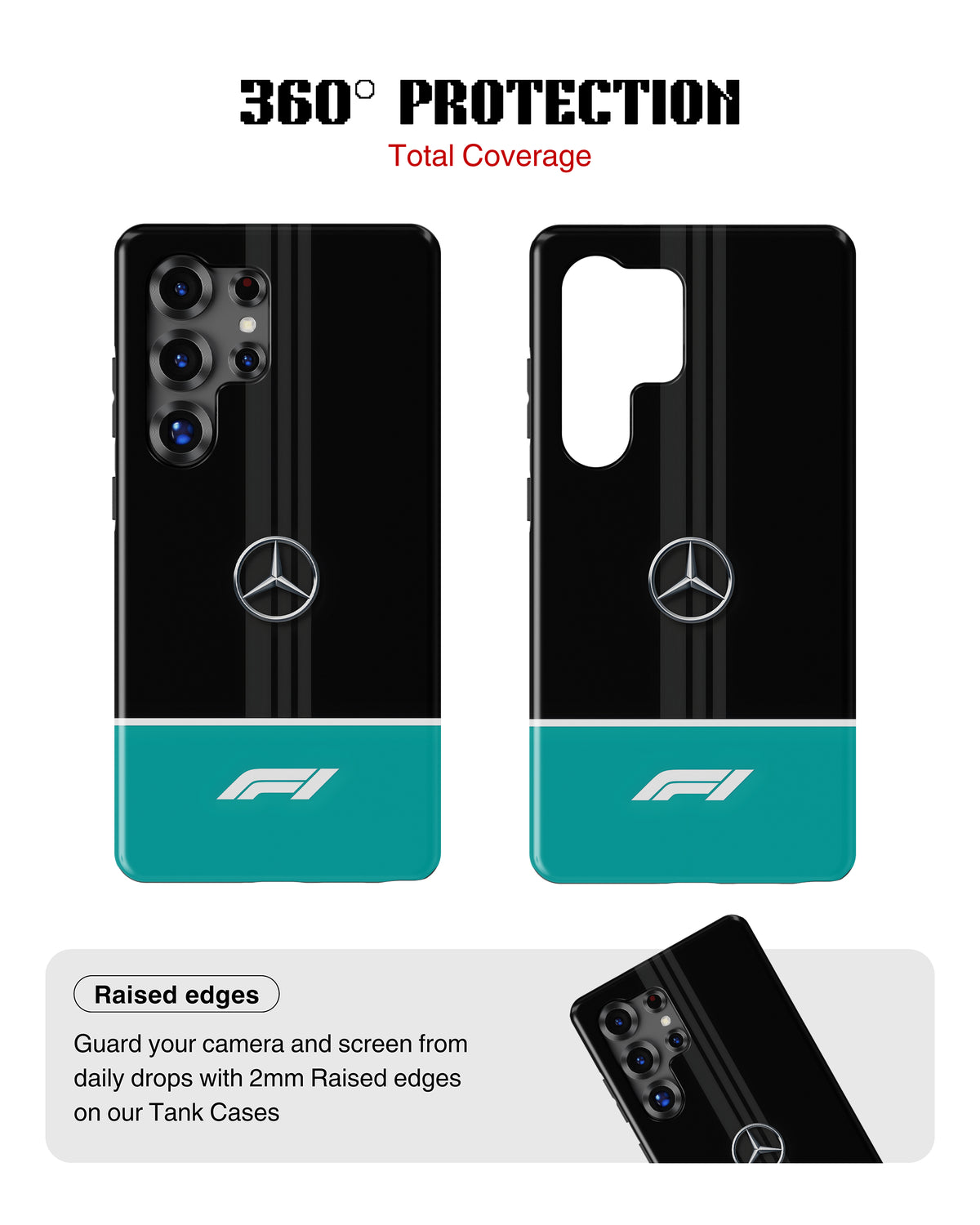 Samsung Galaxy S25 Ultra Tank Case | Formula 1 (Mercedes Originals)