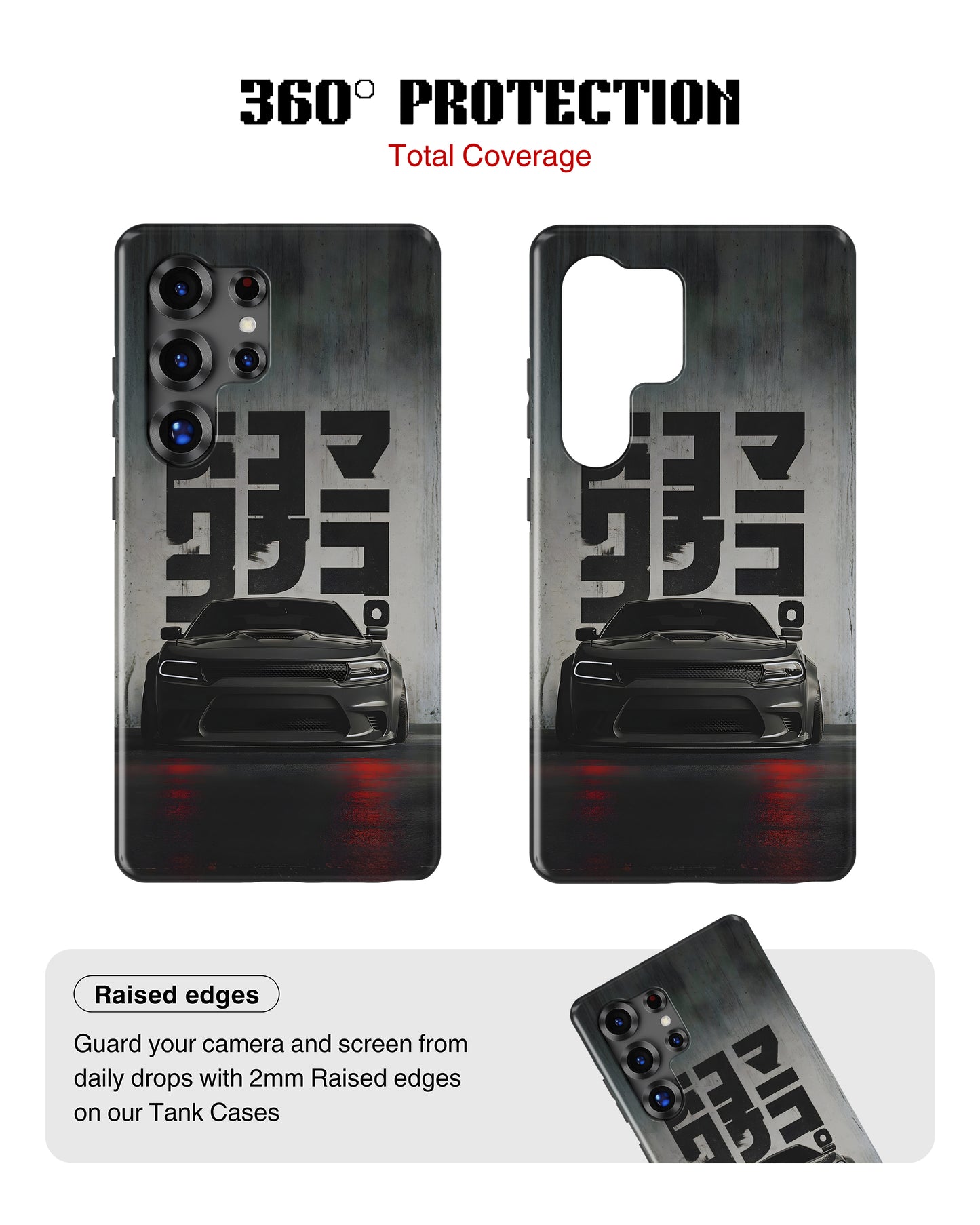 Samsung Galaxy S26 Ultra Tank Case | Sports Car (Midnight Kanji)