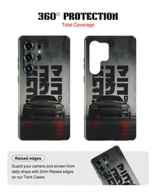 Samsung Galaxy S26 Ultra Tank Case | Sports Car (Midnight Kanji)