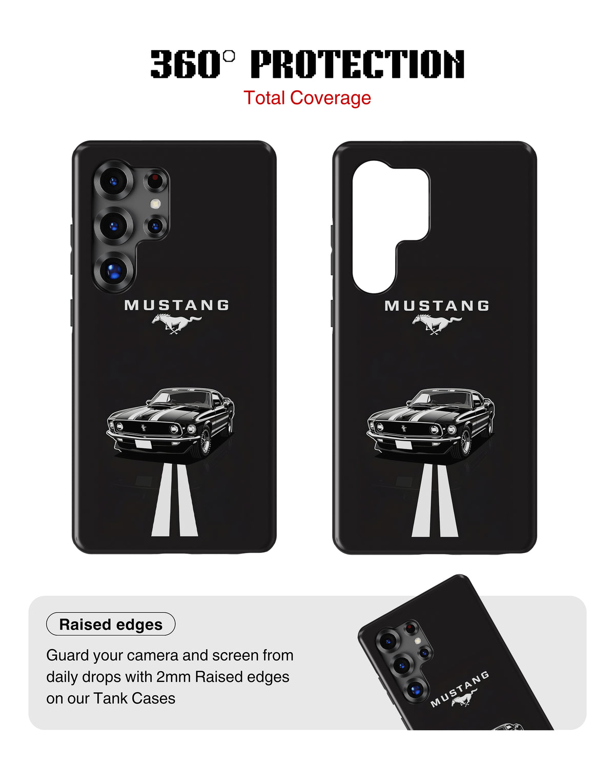 Samsung Galaxy S25 Ultra Tank Case | Sports Car (Mustang)