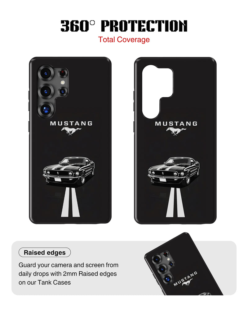 Samsung Galaxy S25 Ultra Tank Case | Sports Car (Mustang)