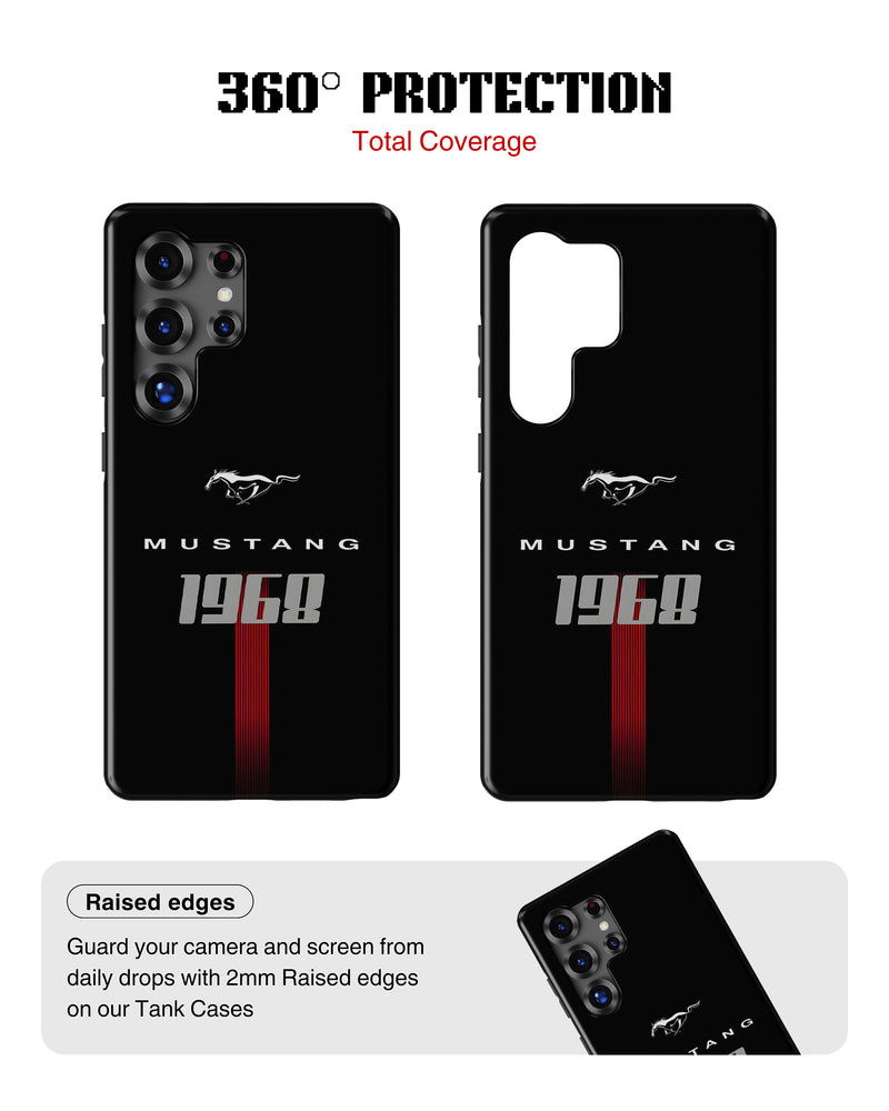 Samsung Galaxy S26 Ultra Tank Case | Sports Car (Mustang 1968)